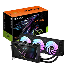 Видеокарта Gigabyte Aorus Xtreme Waterforce RTX 5090 32GB GDDR7 (GV-N5090AORUSX W-32GD)