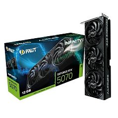 Видеокарта Palit Infinity 3 RTX 5070 12GB GDDR7 (NE75070019K9-GB2050S)