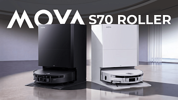 MOVA S70 Roller — робот-пылесос с отличной функцией мытья пола! Полный обзор и тесты!