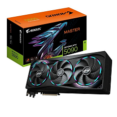 Видеокарта Gigabyte Aorus Master RTX 5090 32GB GDDR7 (GV-N5090AORUS M-32GD)